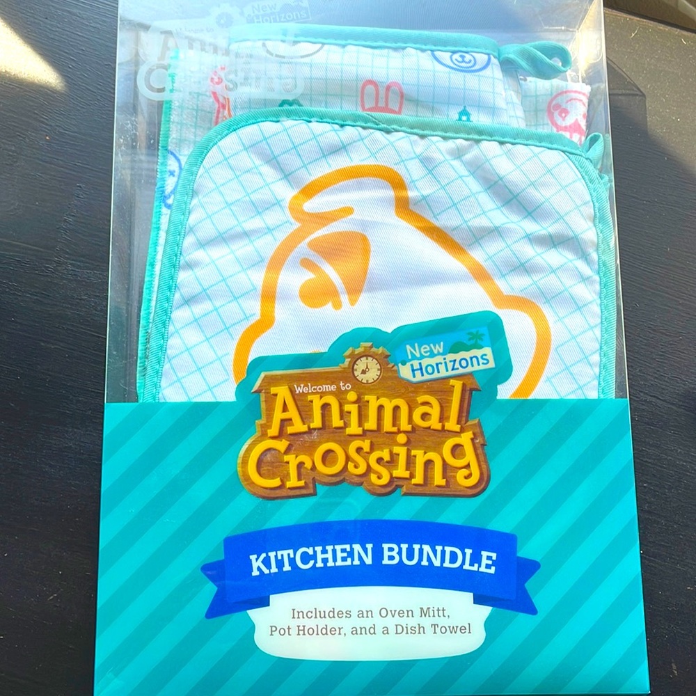 Cute Animal Crossing Kitchen Bundle!